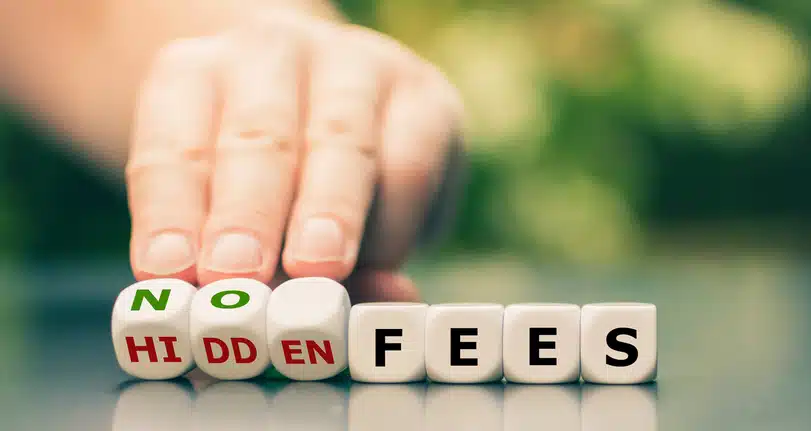 No hidden mortgage fees